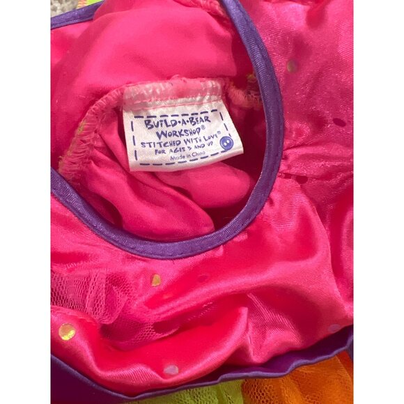 Build-A-Bear Workshop Candy Fairy Dress With Wings For 14"-18" Stuffed Animals - Picture 4 of 4